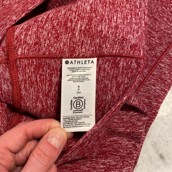 Athleta Salutation Stash Pocket II Softluxe Tight - Picture 11 of 11